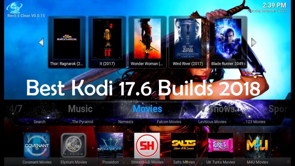 best builds for kodi krypton 17.6